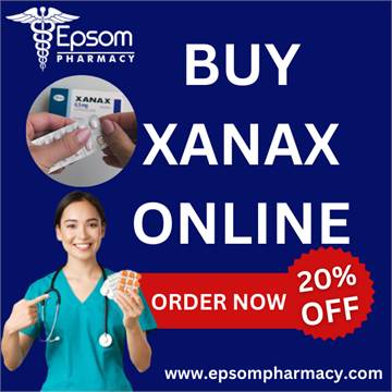 Buy Xanax Online With PayPal at cheapest Price At epsompharmacy